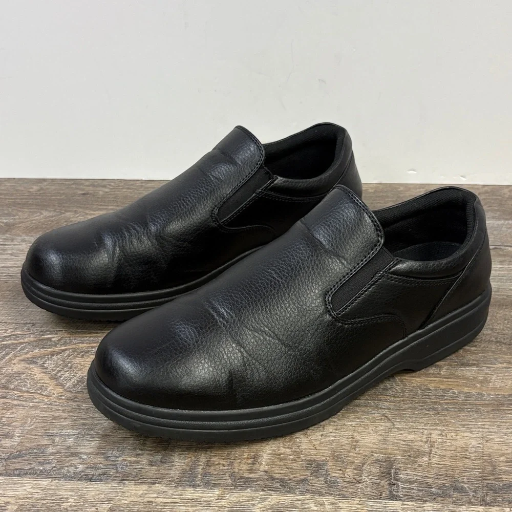 Deer Stags Manager Men's Slip-Resistant Slip-On Work Shoes 10W